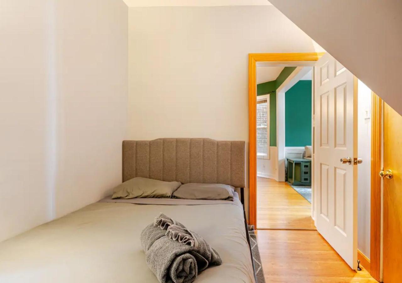 2 Bed Apt W/ Office, Free Parking, Near Wrigley Chicago Exterior foto