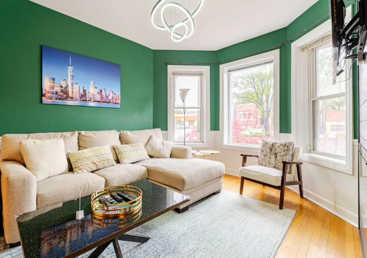 2 Bed Apt W/ Office, Free Parking, Near Wrigley Chicago Exterior foto